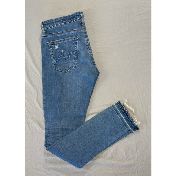 AG 'The Legging Ankle' Super Skinny Lightweight Stretch Roller Jeans. Women's 26 - Picture 2 of 9